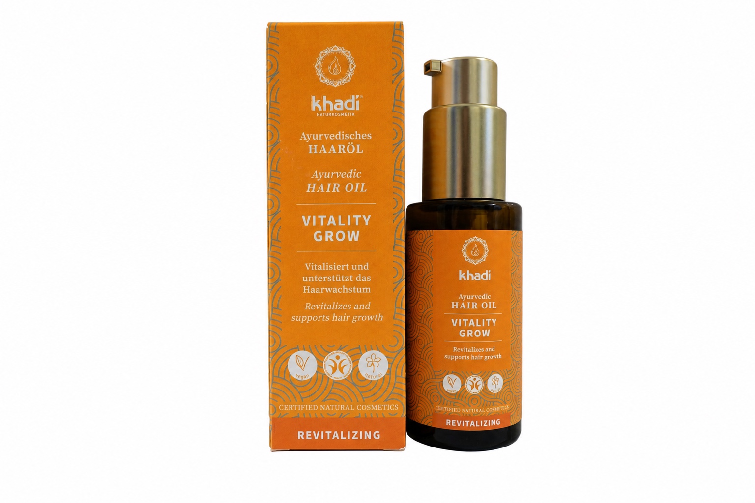 khadi Ayurvedisches Haaröl VITALITY GROW 50ml