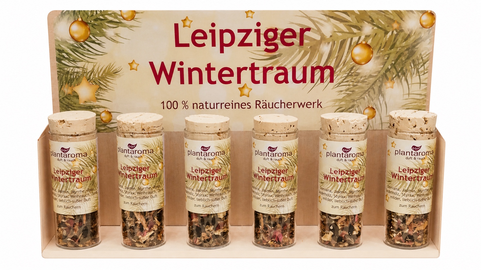 Räucherkomposition Leipziger Wintertraum - Geschenkset