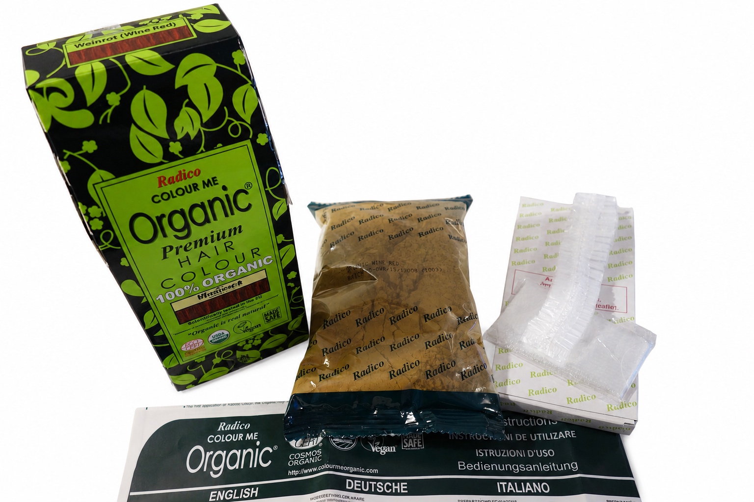 Radico Haarfarbe Sehr dunkles Aschblond 100g