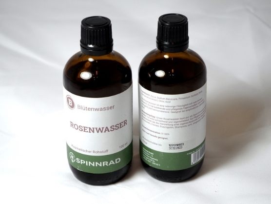 Spinnrad Rosenwasser kosmetischer Rohstoff 100ml