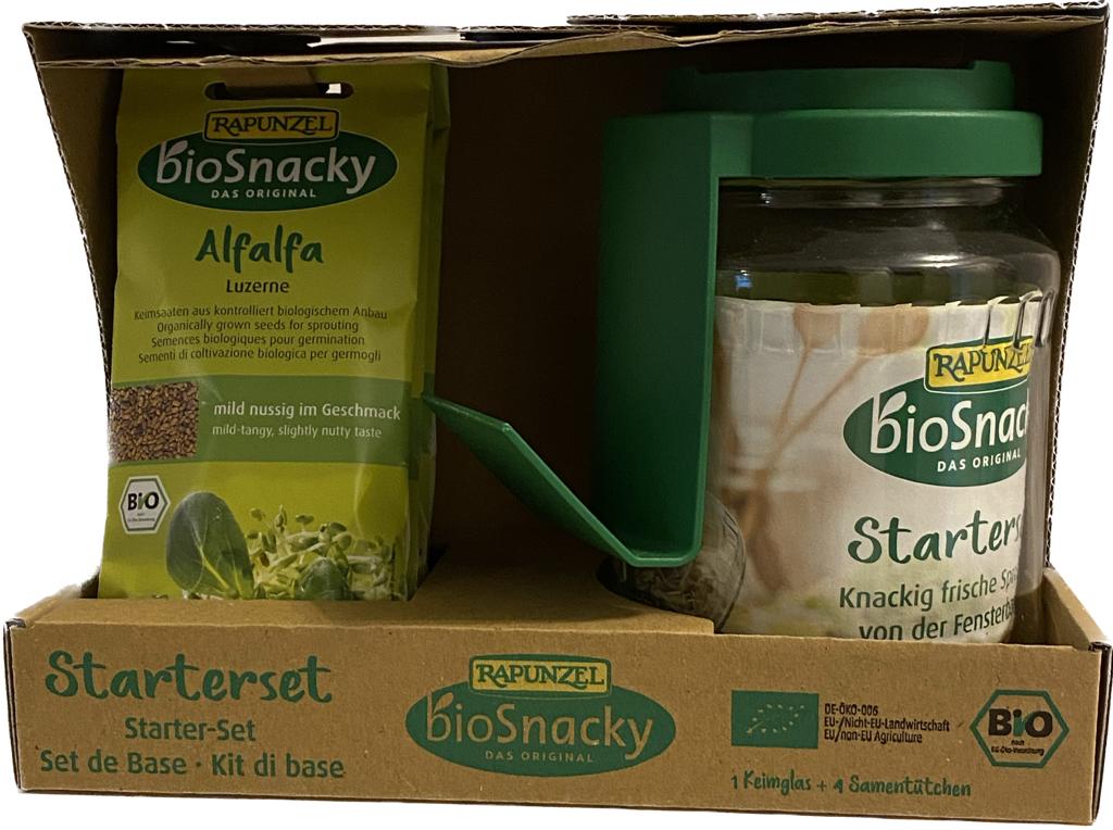 Rapunzel Keimglas Starterset BioSnacky