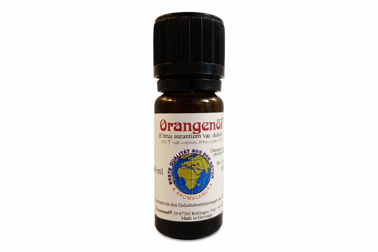 Aromaland Orangenöl 100% naturreines ätherisches ÖL 10ml