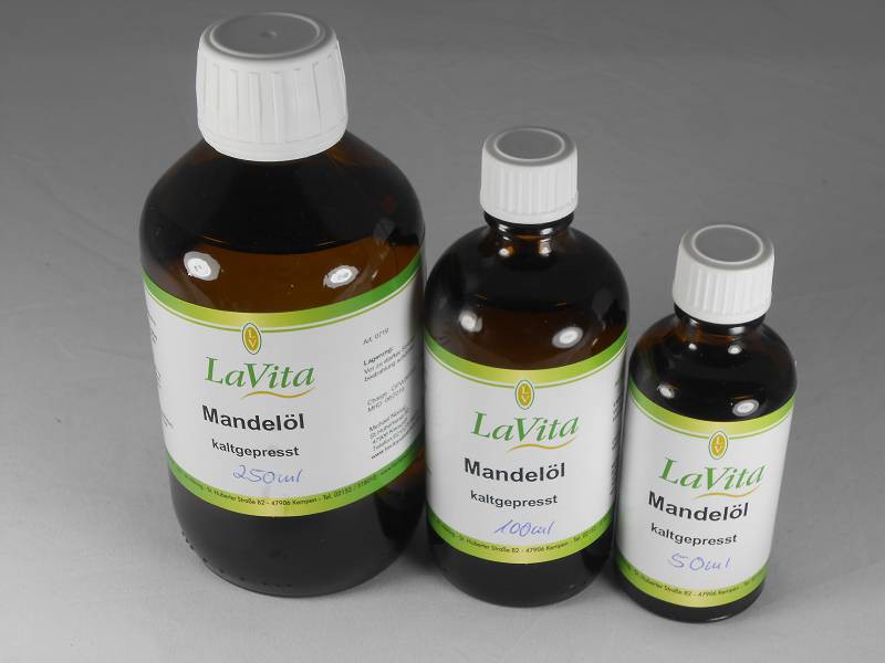 LaVita Mandelöl kaltgepresst 50ml I 100ml I 250ml I 500ml I 1000ml