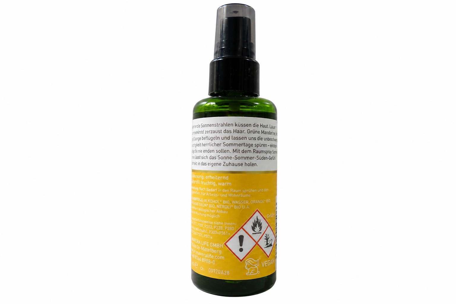 PRIMAVERA Raumspray Sommersonne 50ml