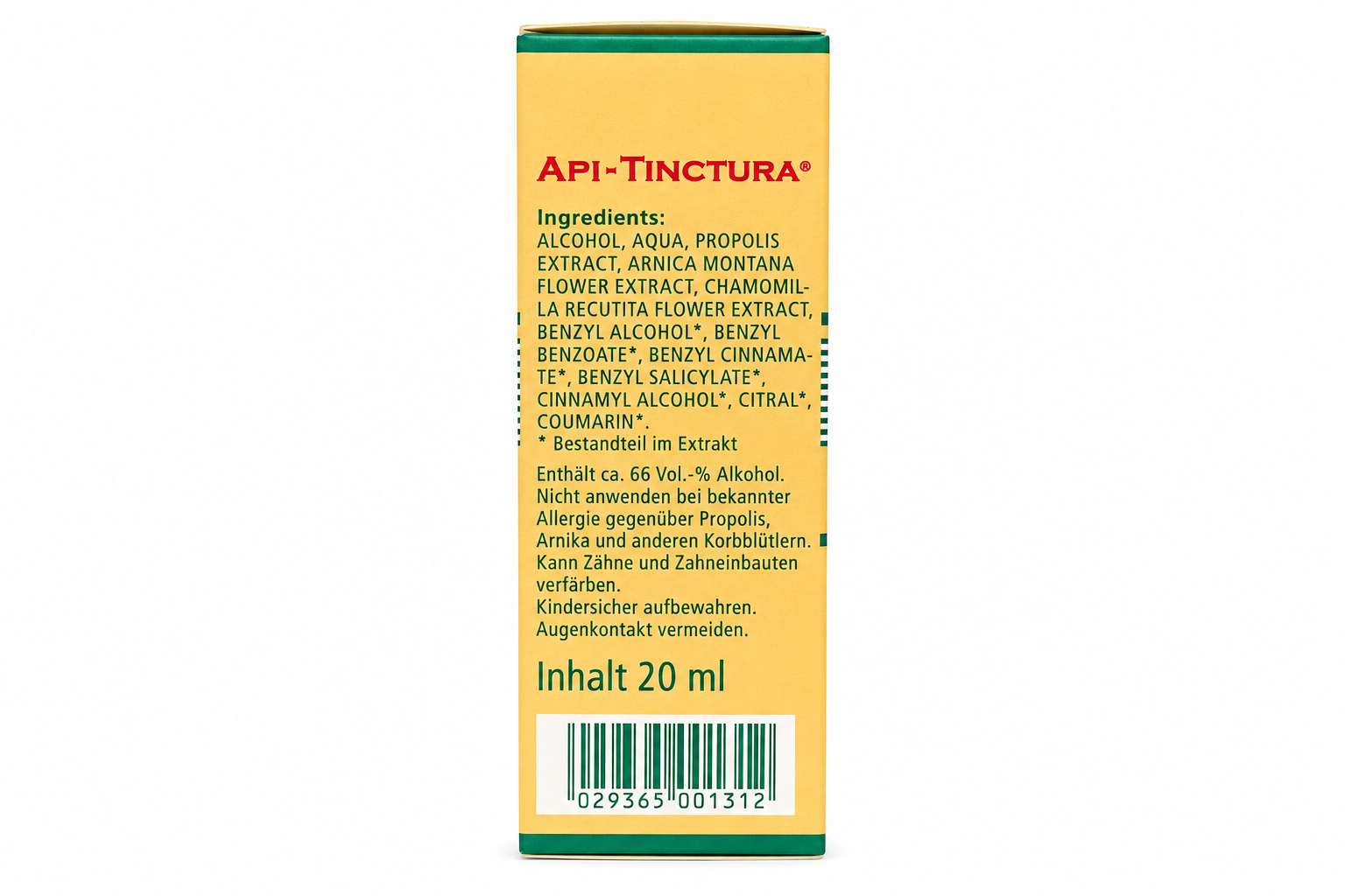 API Tinktura mit Propolis Natura Clou 20ml