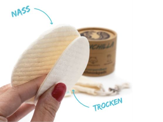 Chinchilla® wiederverwendbare Abschminkpads