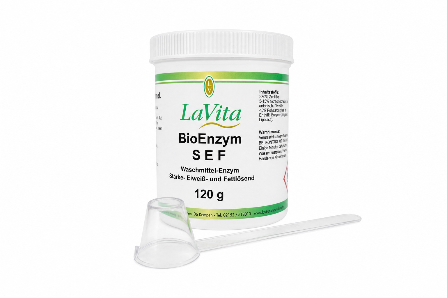 LaVita BioEnzym  SEF Waschmittel-Enzym 120g
