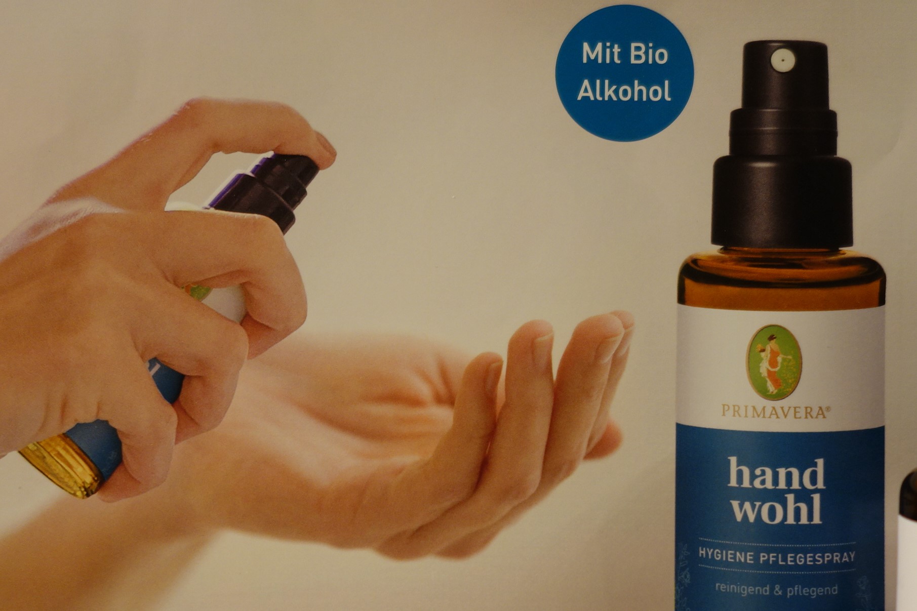 Primavera Handwohl Hygiene Pflegespray 50ml