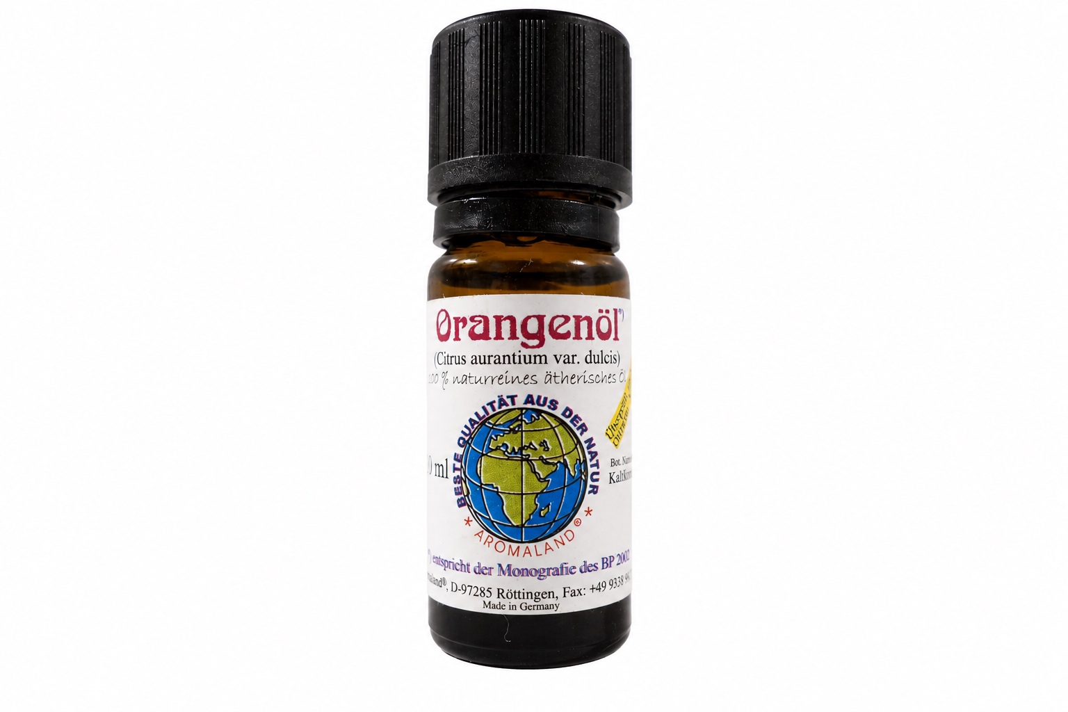 Aromaland Orangenöl 100% naturrein 10 ml