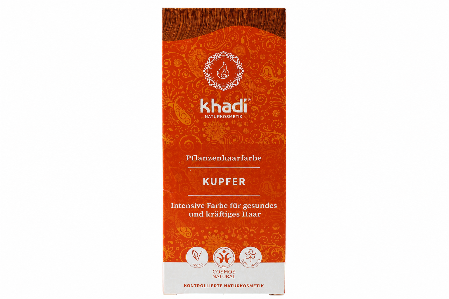 Naturhaarfarbe Kupfer