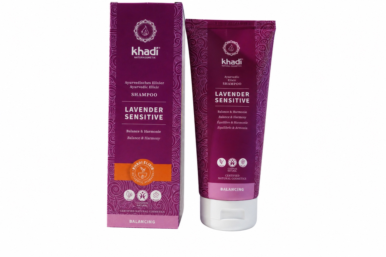 AYURVEDISCHES ELIXIER SHAMPOO LAVENDER SENSITIVE khadi