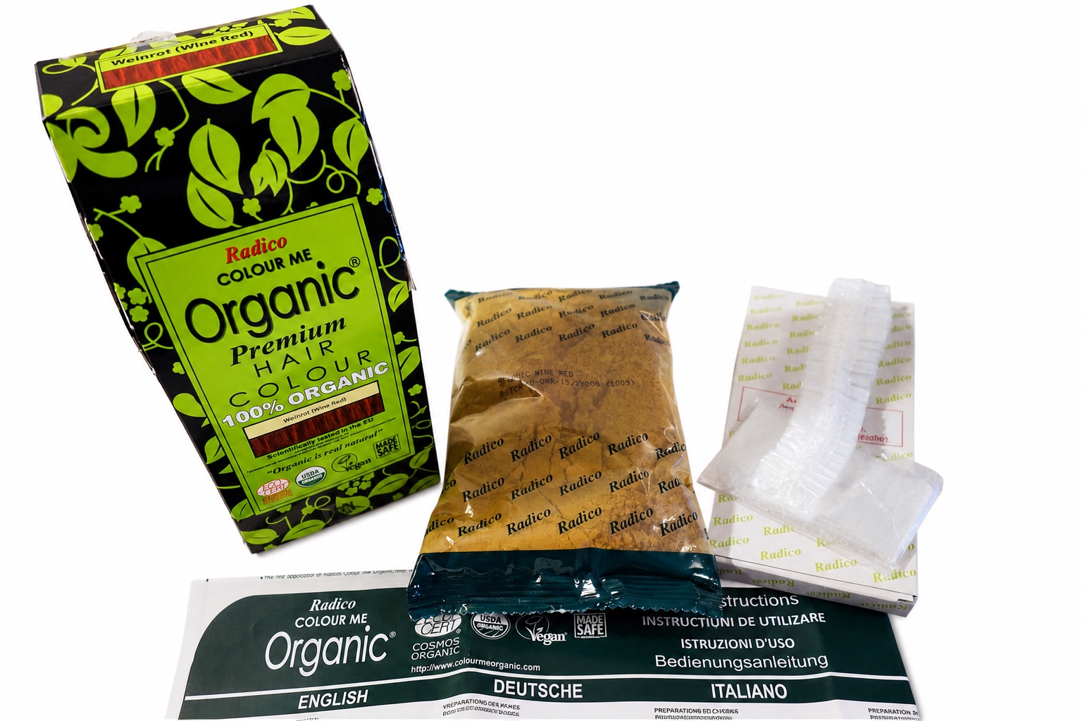 Radico Haarfarbe Braun 100g