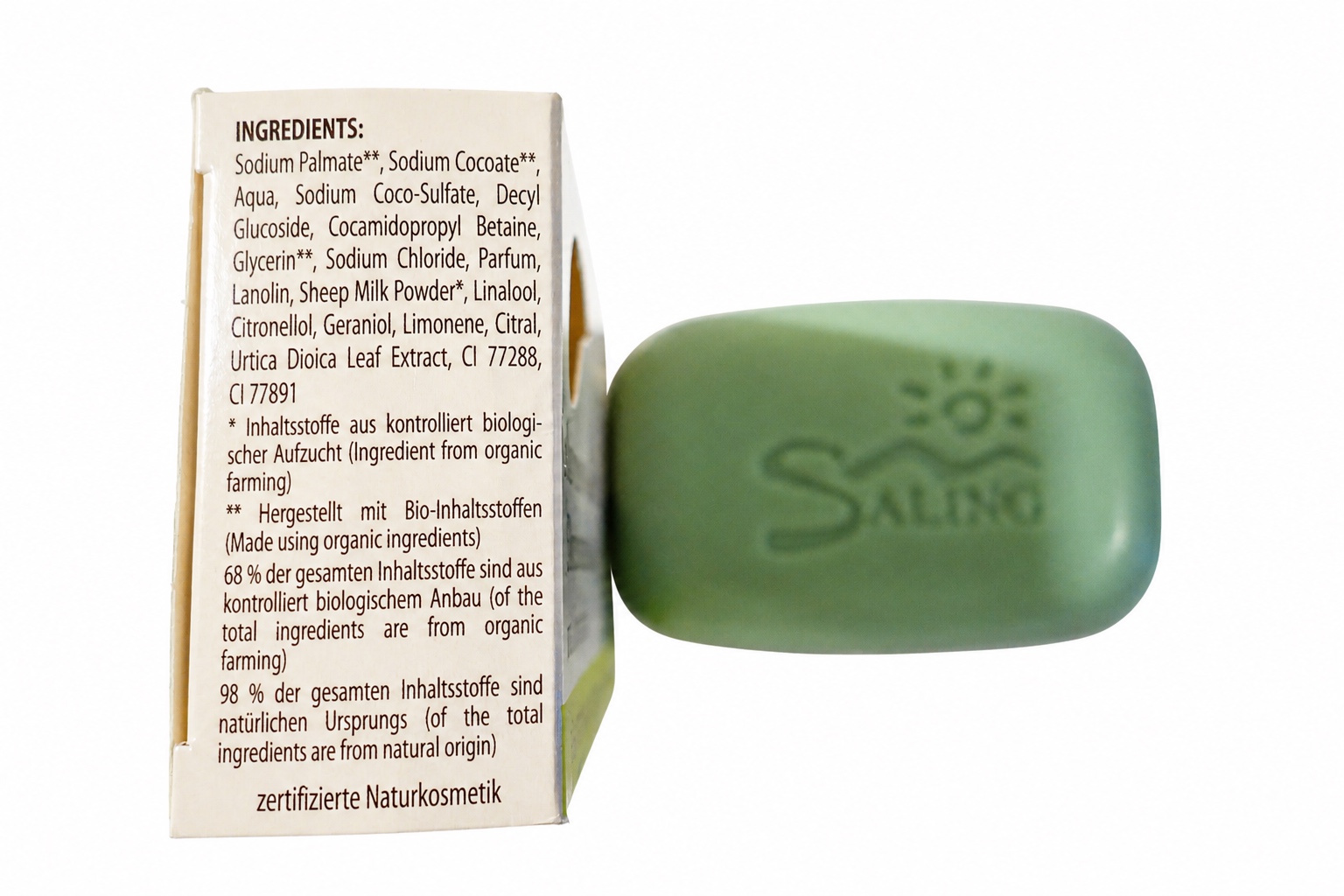 Shampoo-Seife Brennnessel 125gr.