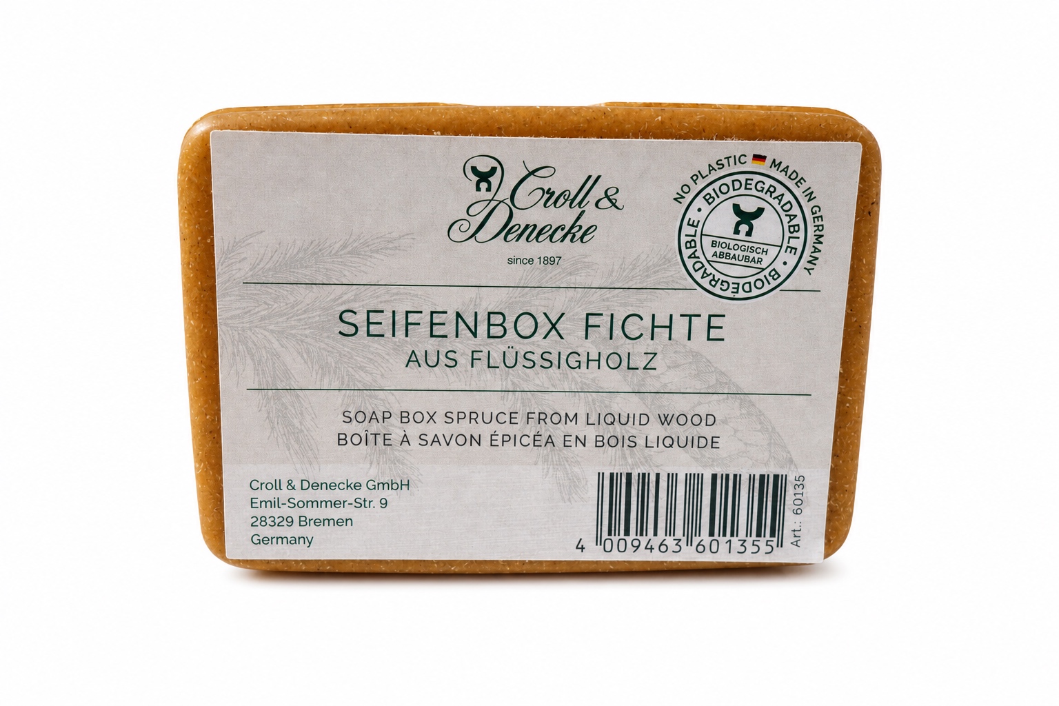 Seifenbox Fichte aus Flüssigholz