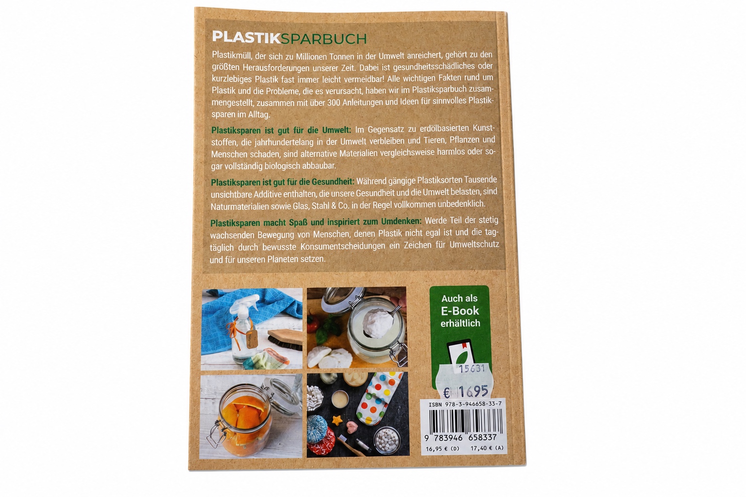 Buch Plastik Sparbuch (>300 Alternativen zur Müllvermeidung)