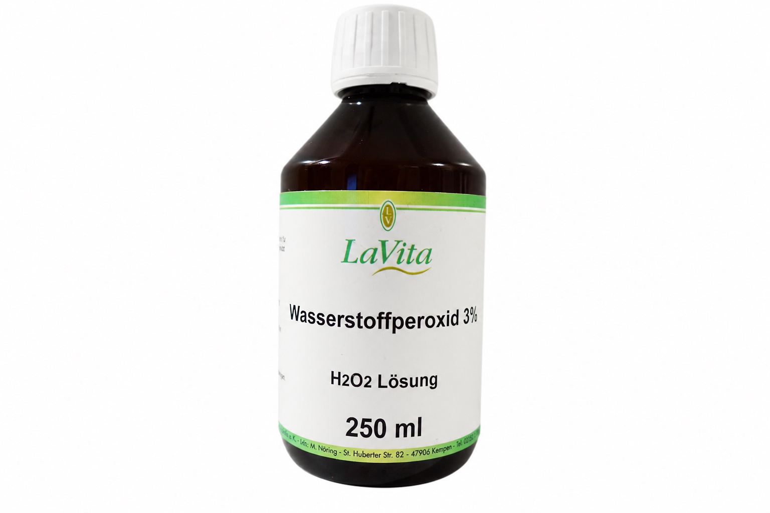Wasserstoffperoxid 3% - H2o2 Lösung 250ml LaVita