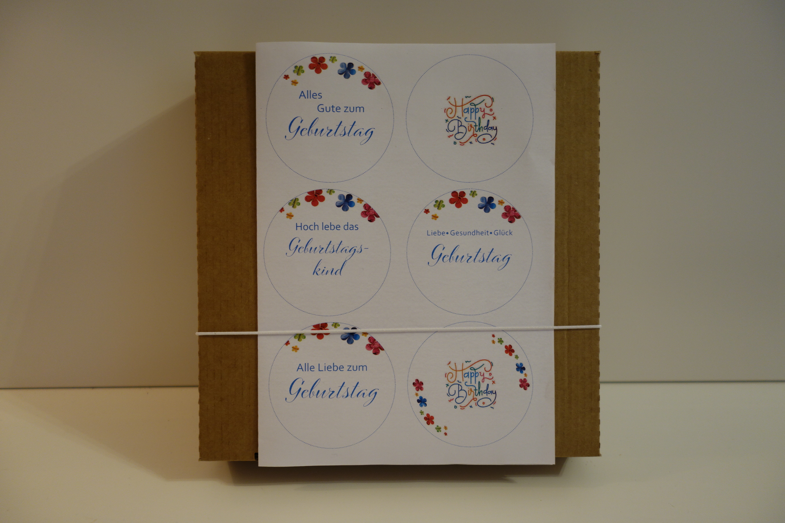 DIY-SEIFE MIT BOTSCHAFT GEBURTSTAG GESCHENK-SET