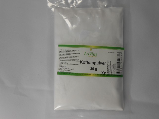 Koffeinpulver