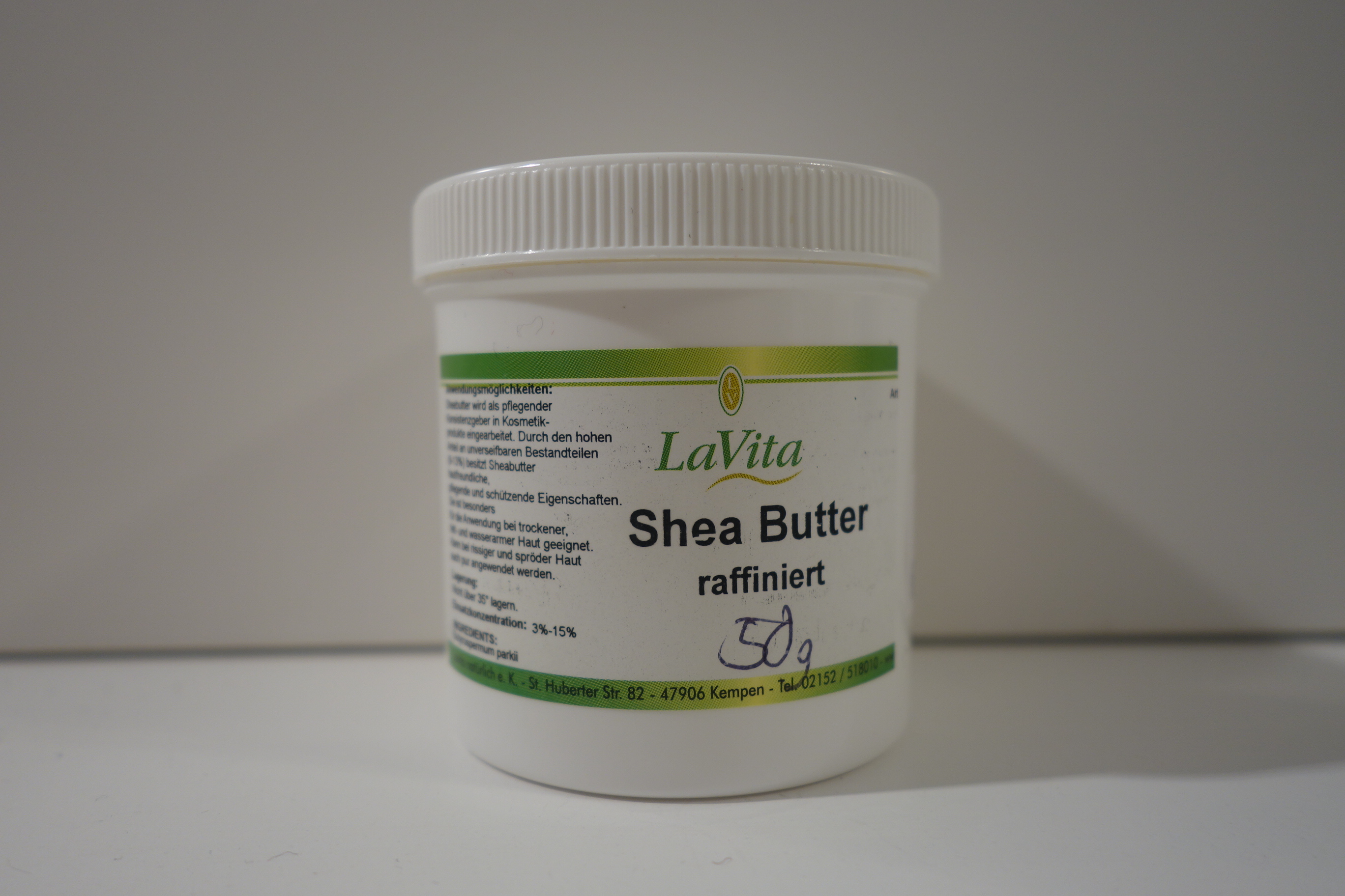 LaVita Shea Butter raffiniert 50g / 100g