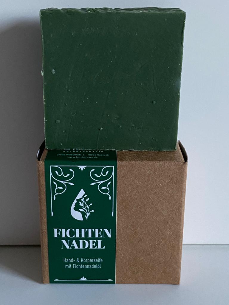 BioBalsam Hand- & Körperseife Fichtennadel 80g