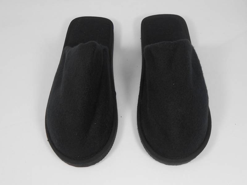 Zimtlatschen aus Fleece in SCHWARZ oder GRAU