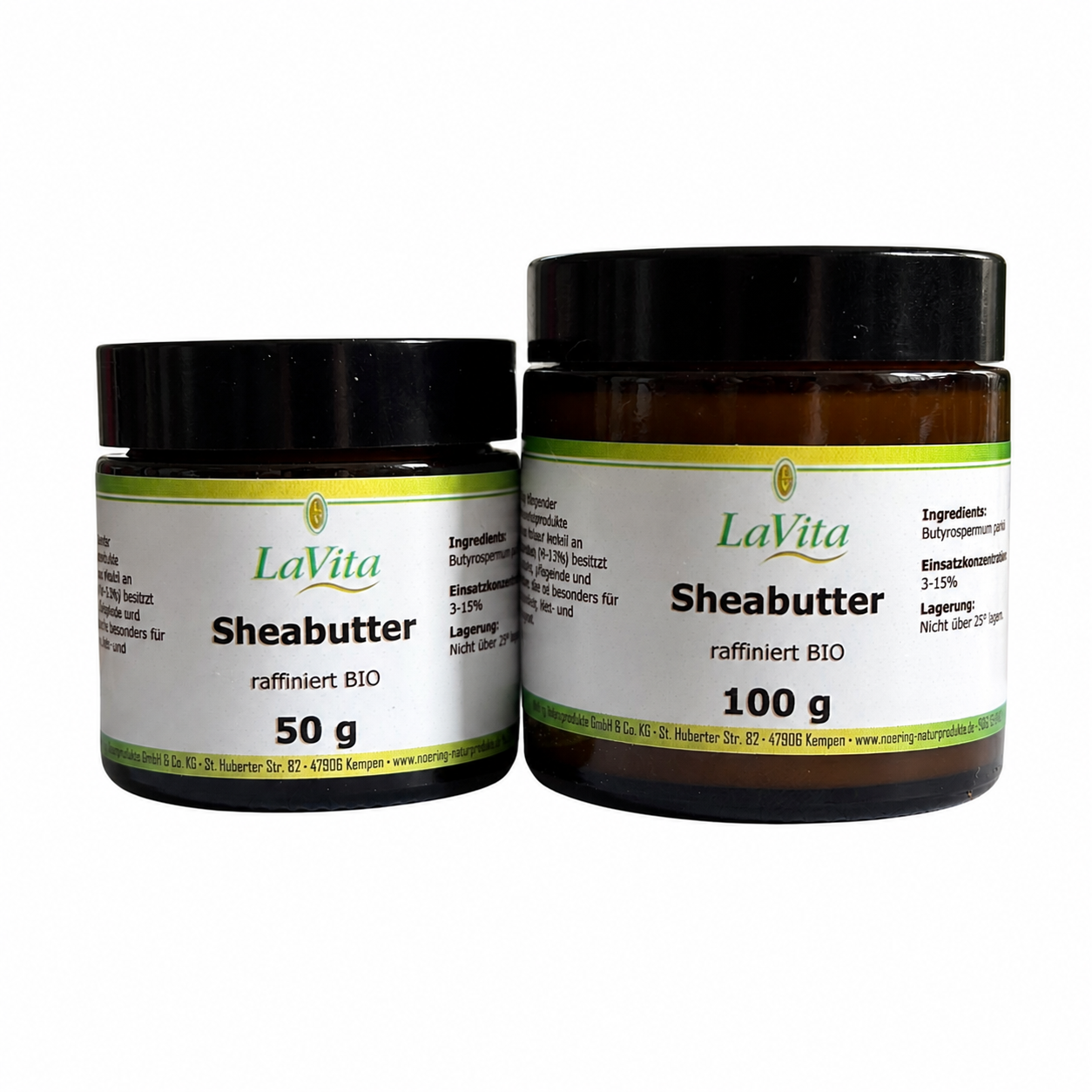 LaVita Sheabutter Bio raffiniert 50g