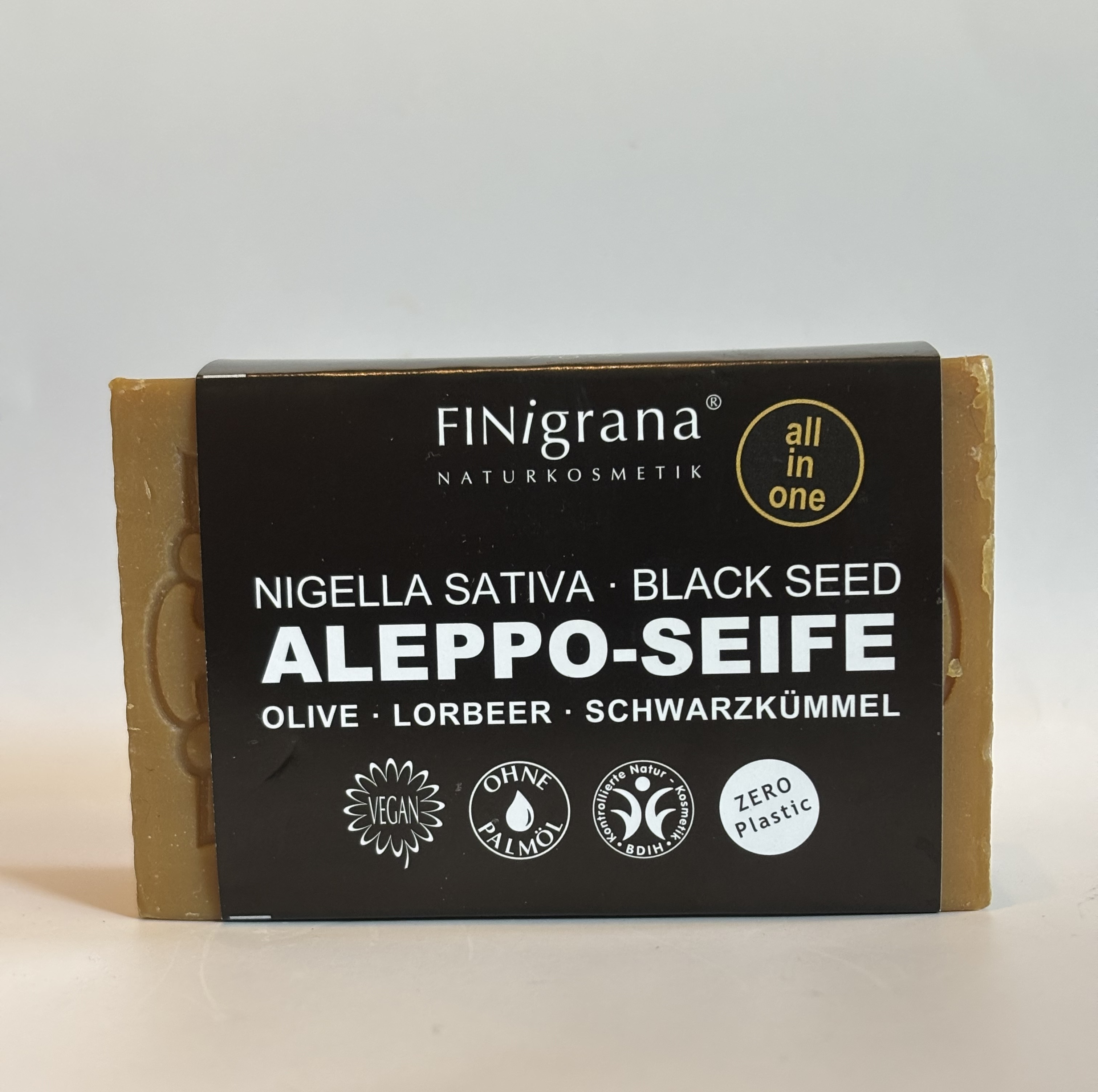 FINingrana® Aleppo Seife Nigella Sativa 100g