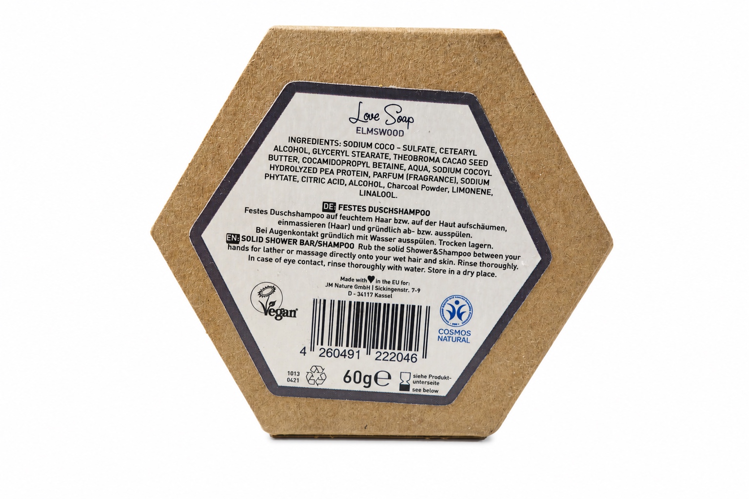 Ben & Anna Love Soap Shampoo & Duschgel Elmswood 60g