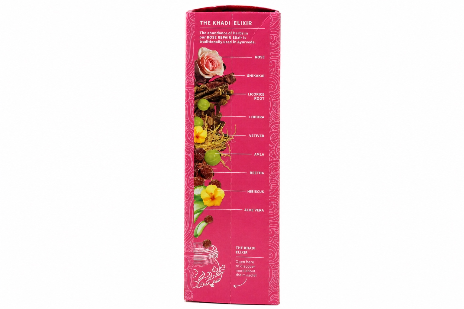 AYURVEDISCHES ELIXIER SHAMPOO ROSE REPAIR khadi