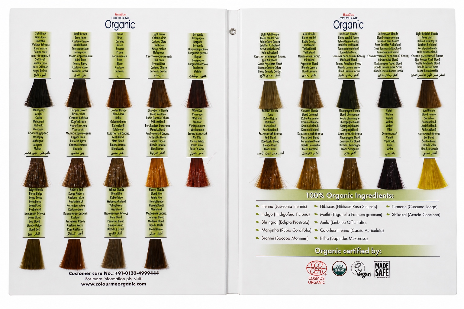 Radico Haarfarbe Weiches Schwarz 100g