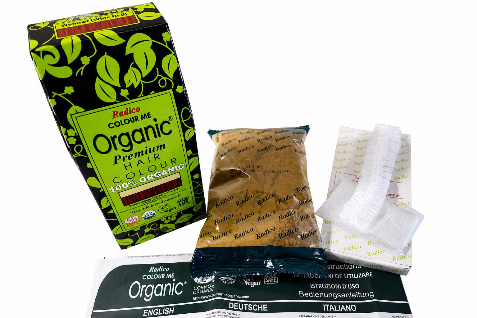 Radico Haarfarbe Dunkelbraun 100g