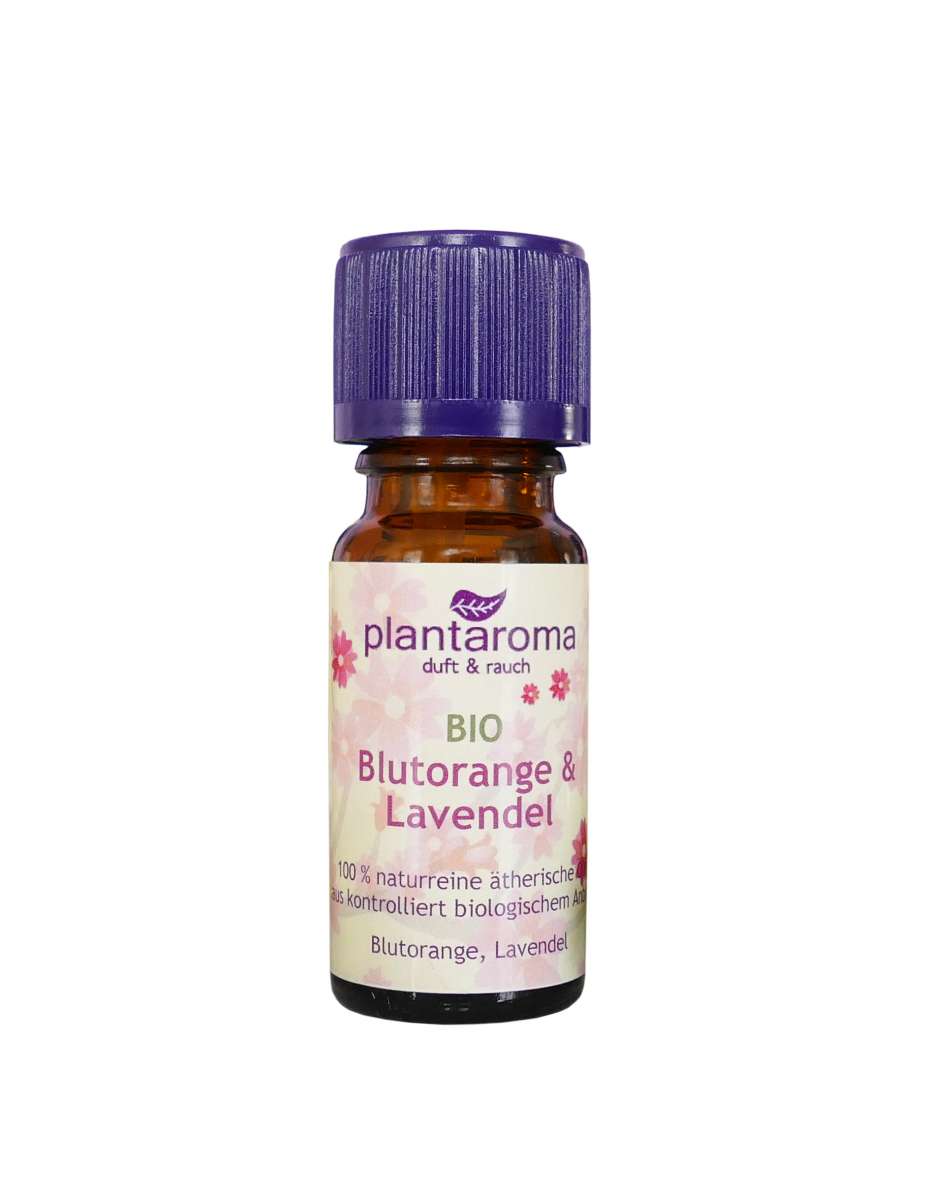 plantaroma Bio Blutorange Lavendel 100% naturreines ätherisches 10ml