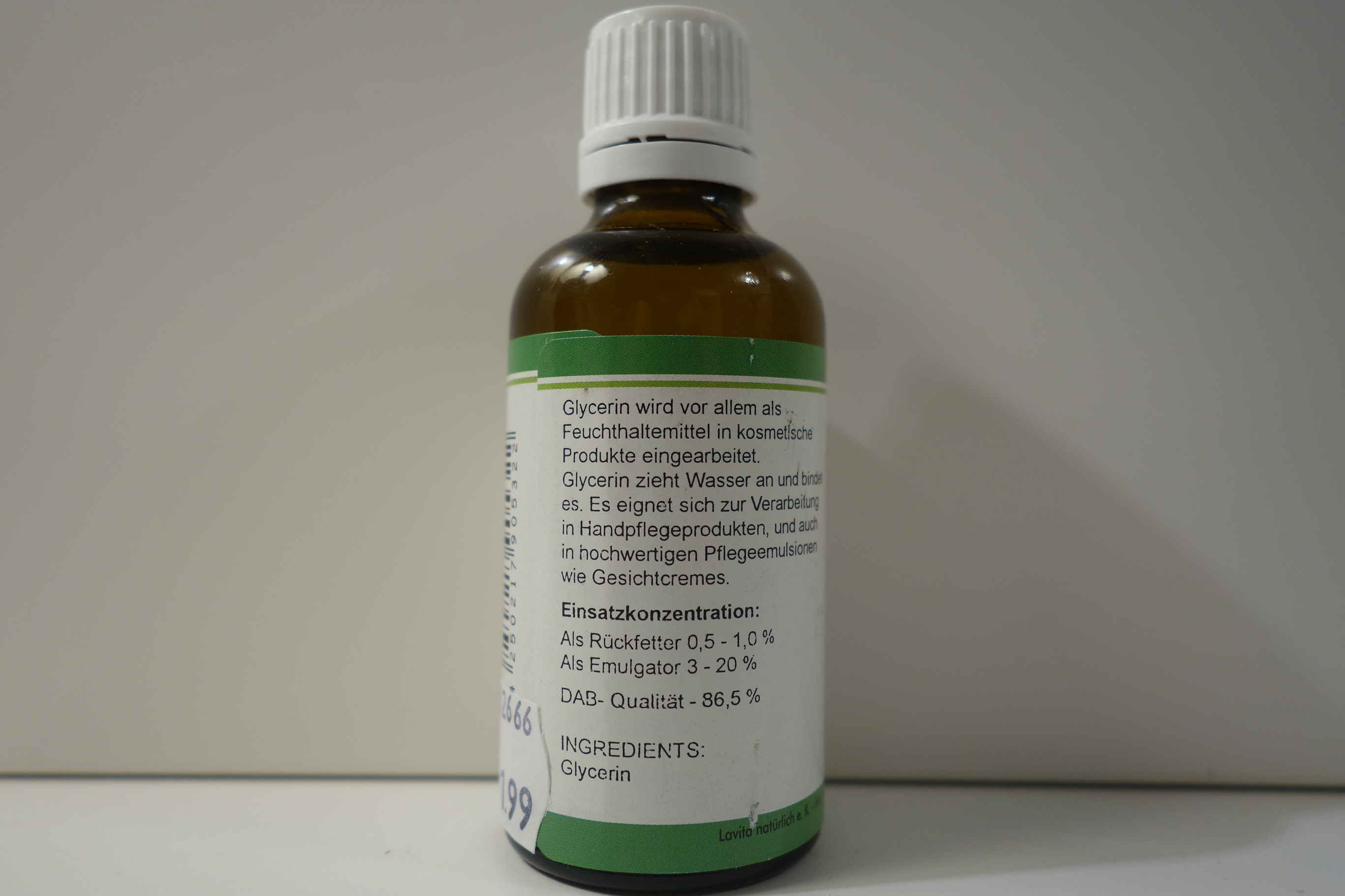 Lavita Glycerin pflanzlich palmölfrei 50ml I 100ml