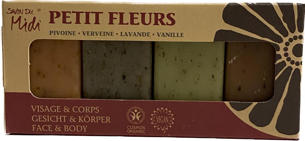 SAVON DU MIDI Karitè Gästeseifen Variétés  4x20g