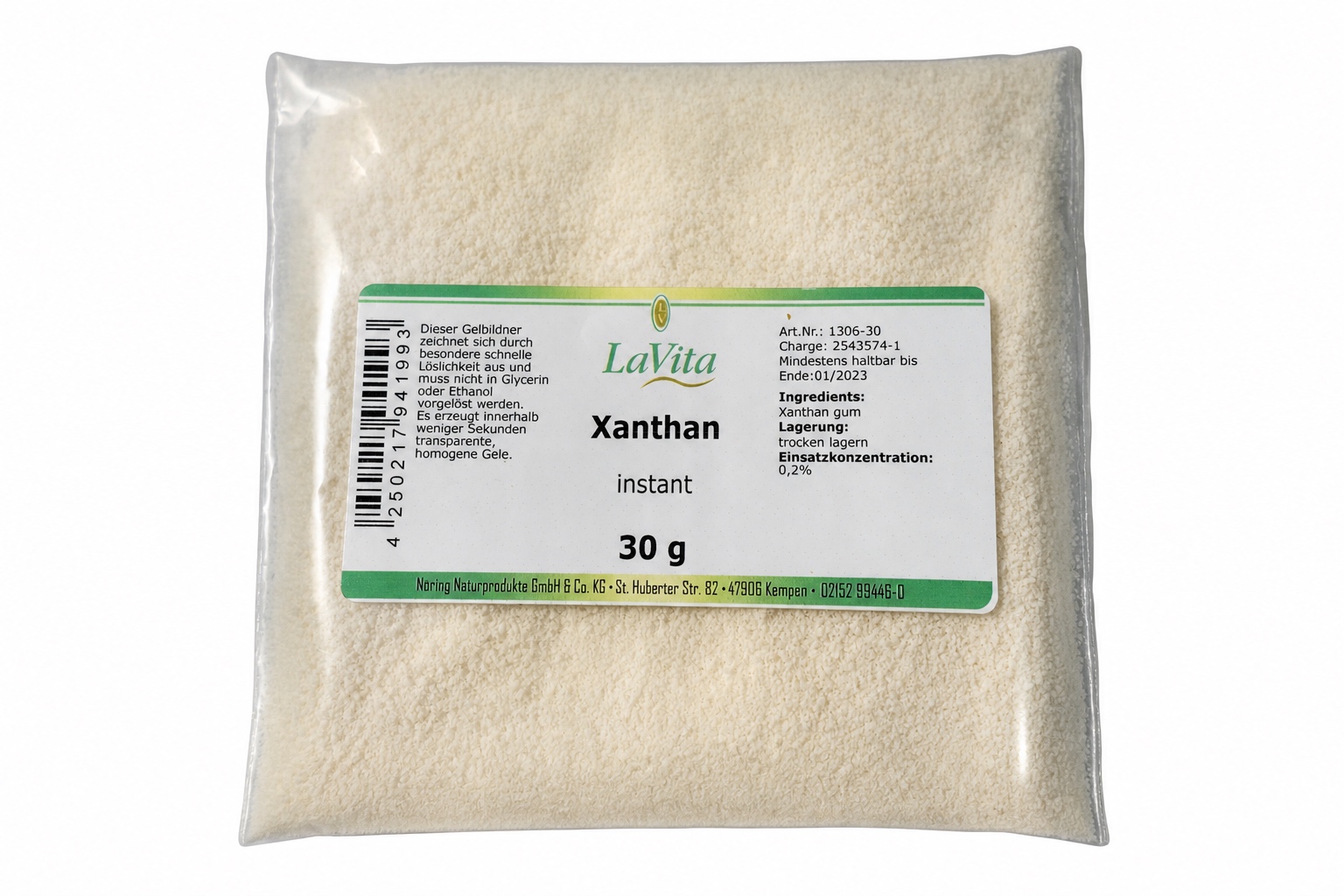 LaVita Xanthan instant 30g