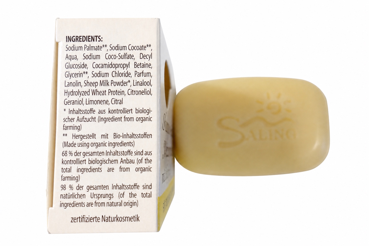 Shampoo-Seife Weizenproteine 125gr.