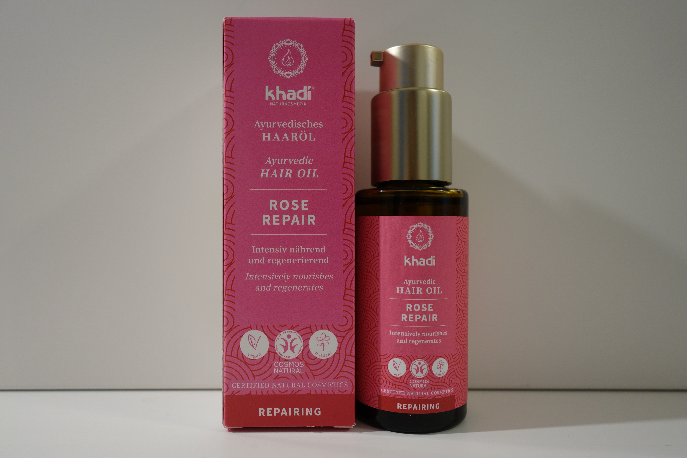 khadi Ayurvedisches Haaröl ROSE REPAIR 50ml