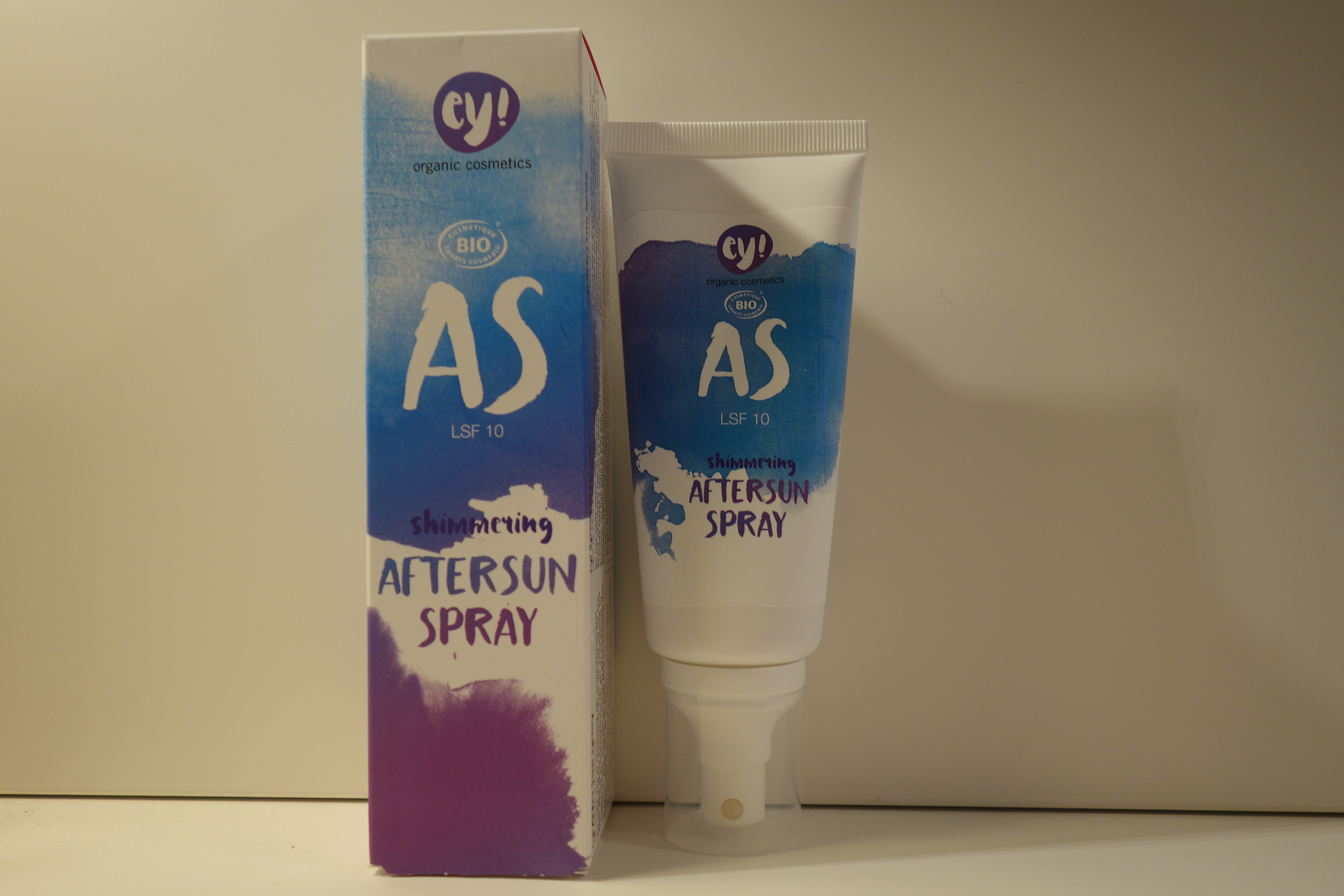 ey! organic cosmetics Aftersunspray shimmering 100ml