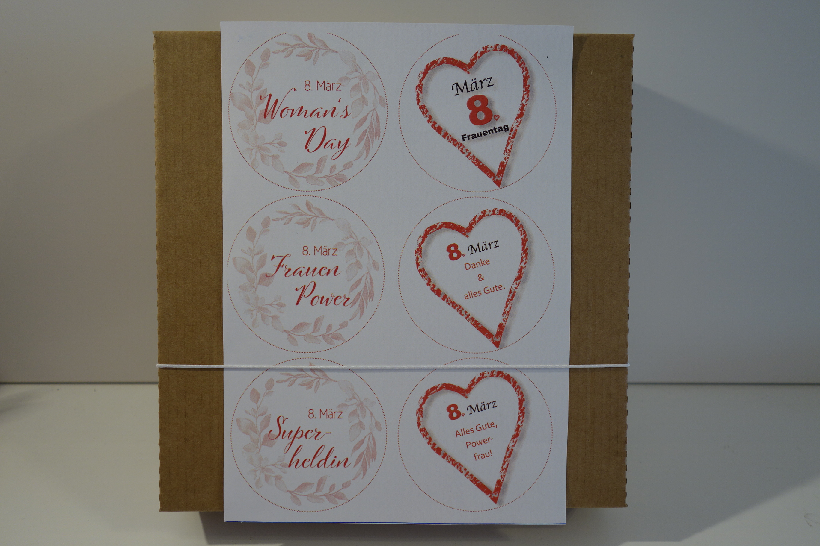 DIY-SEIFE MIT BOTSCHAFT FRAUENTAG GESCHENK-SET