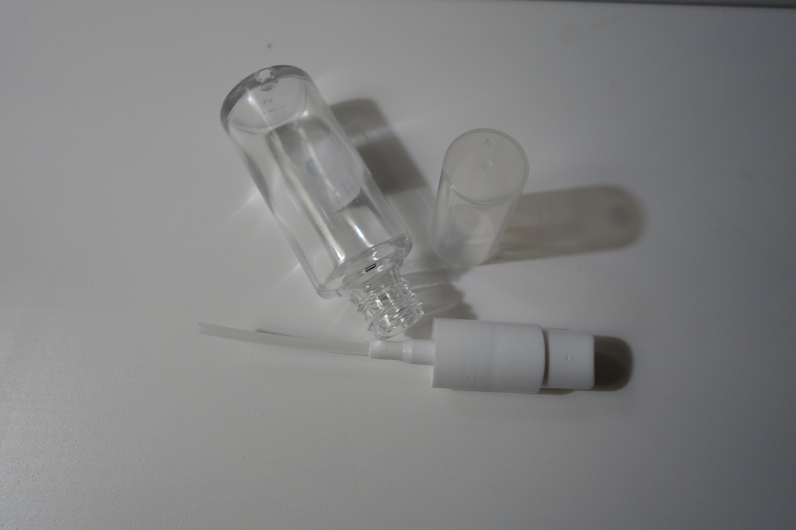 Zerstäuber / Flacon / Taschensprühflasche Glas 15ml Spinnrad