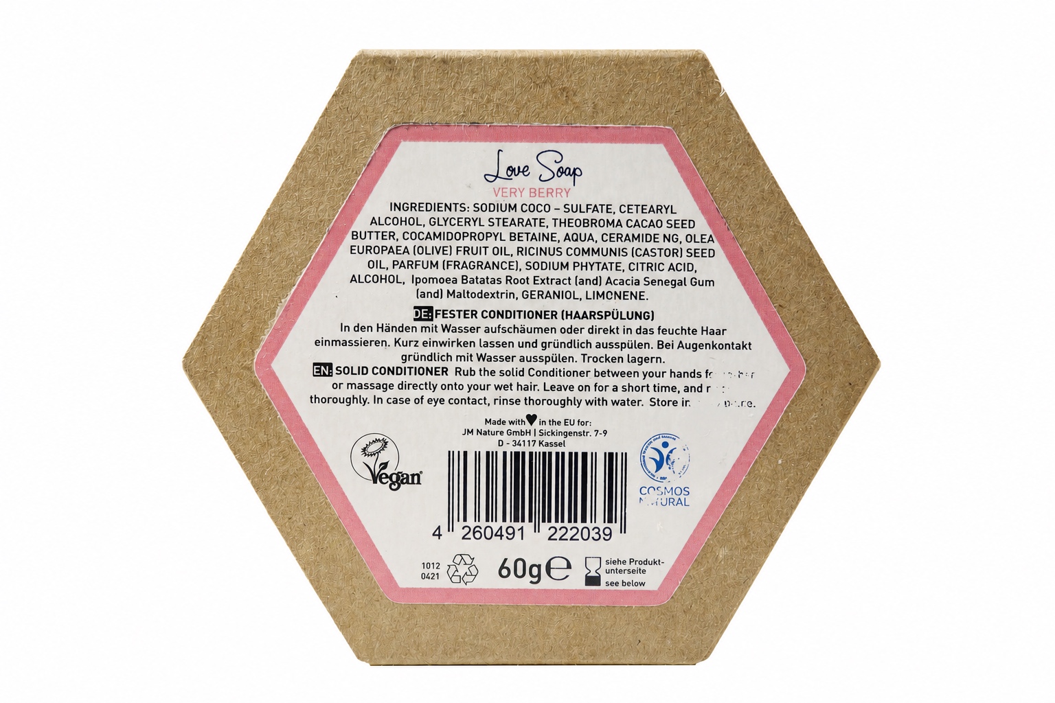 Ben & Anna Love Soap Conditioner Very Berry 60g