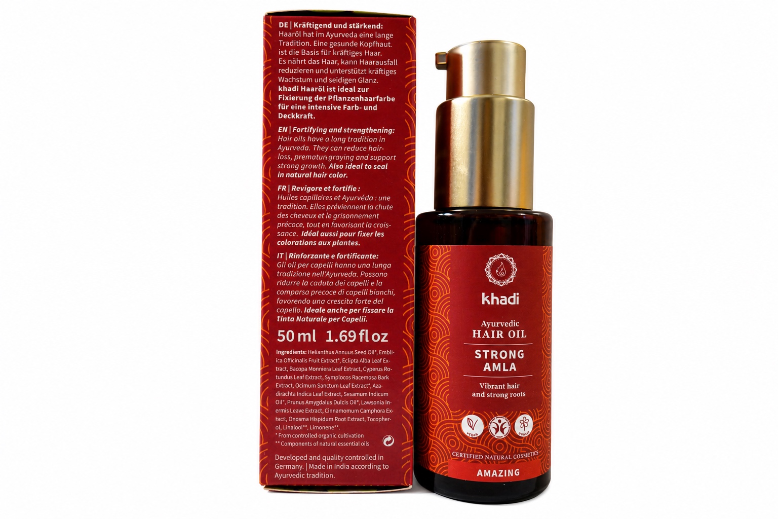 khadi Ayurvedisches Haaröl STRONG AMLA 50ml