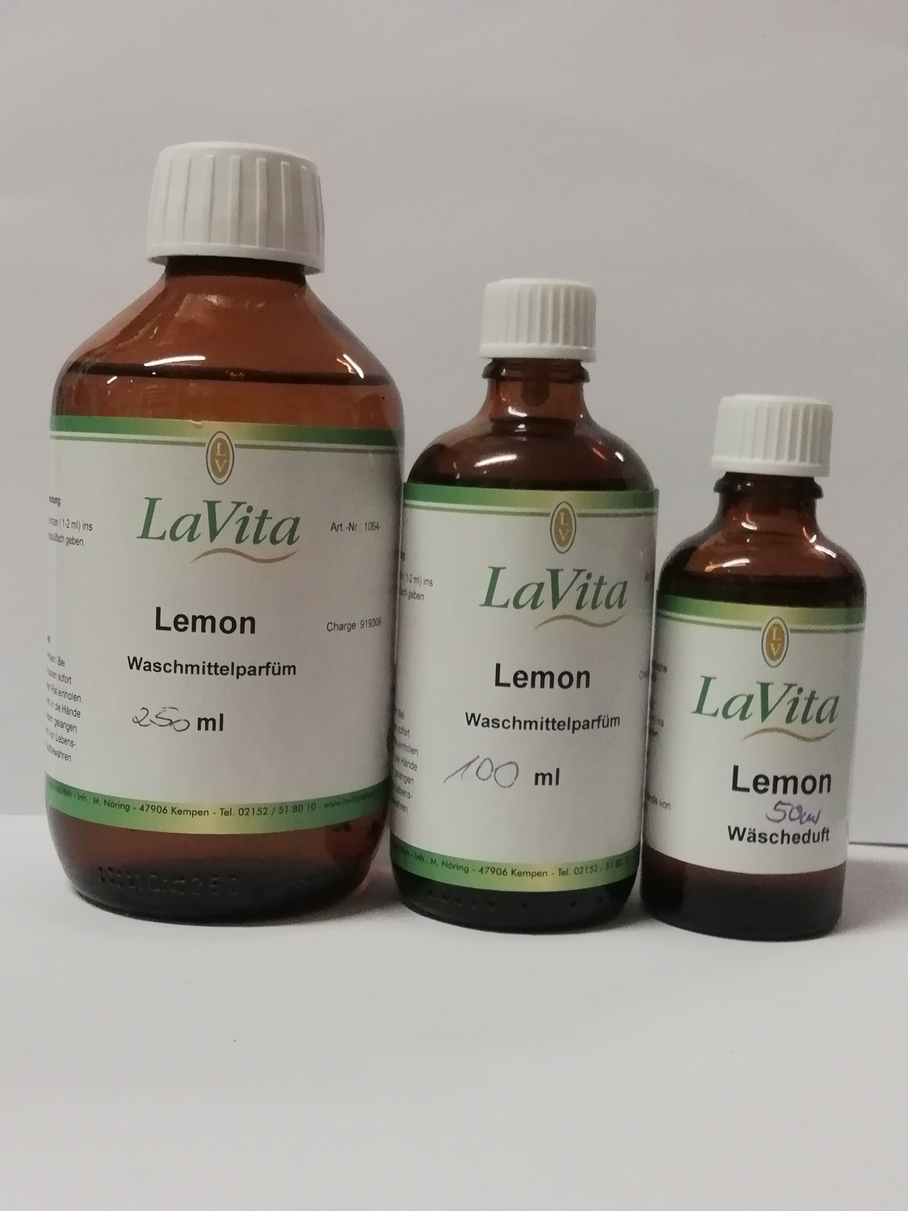 Wäscheduft / Waschmittelparfüm Lemon LaVita 50ml I 100ml I 250ml