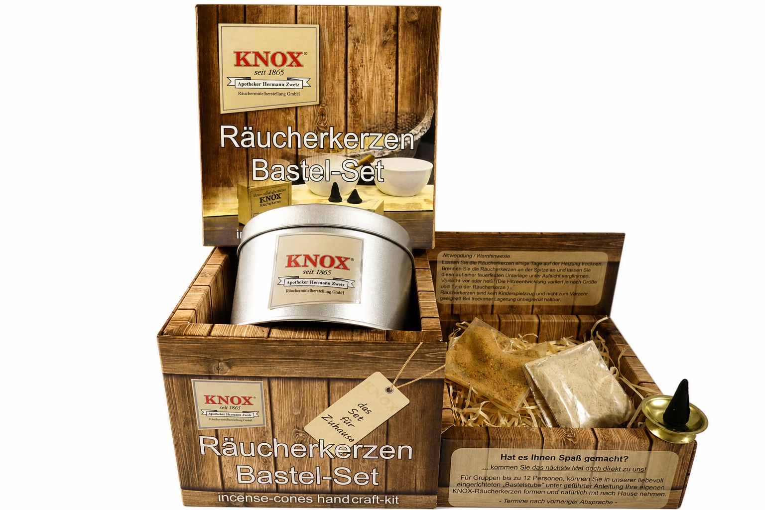 KNOX RÄUCHERKERZEN BASTEL-SET