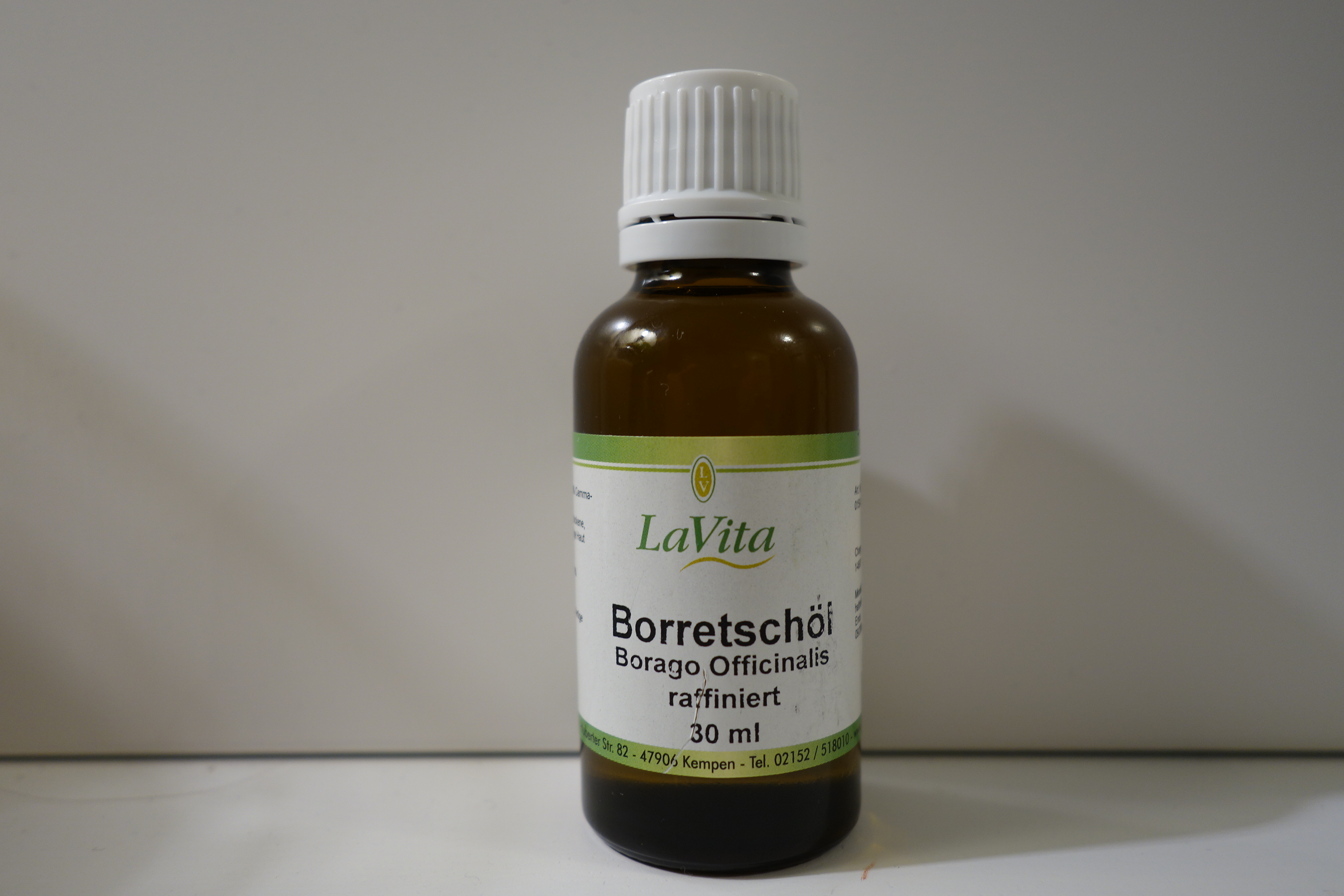 Borretschöl raffiniert