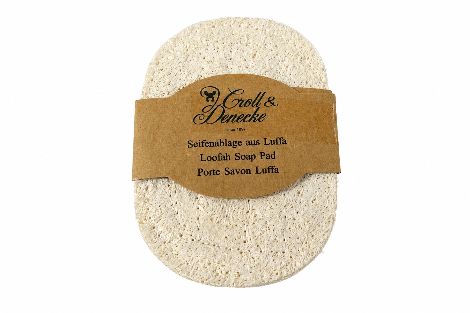 Seifenablage aus Luffa oval Groll & Denecke