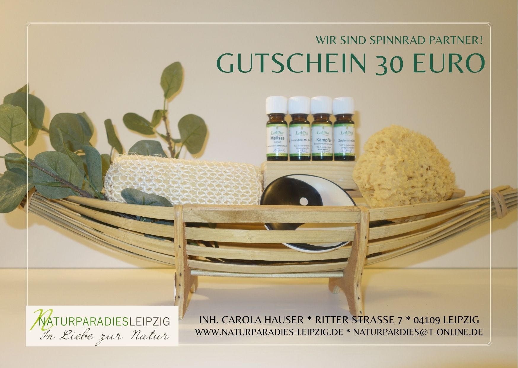 Gutscheine für 10€ / 20€ / 30€
