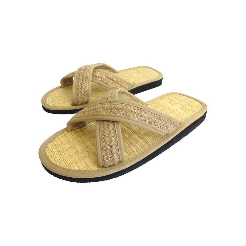 Zimtlatschen Kreuzriemen hell/natur