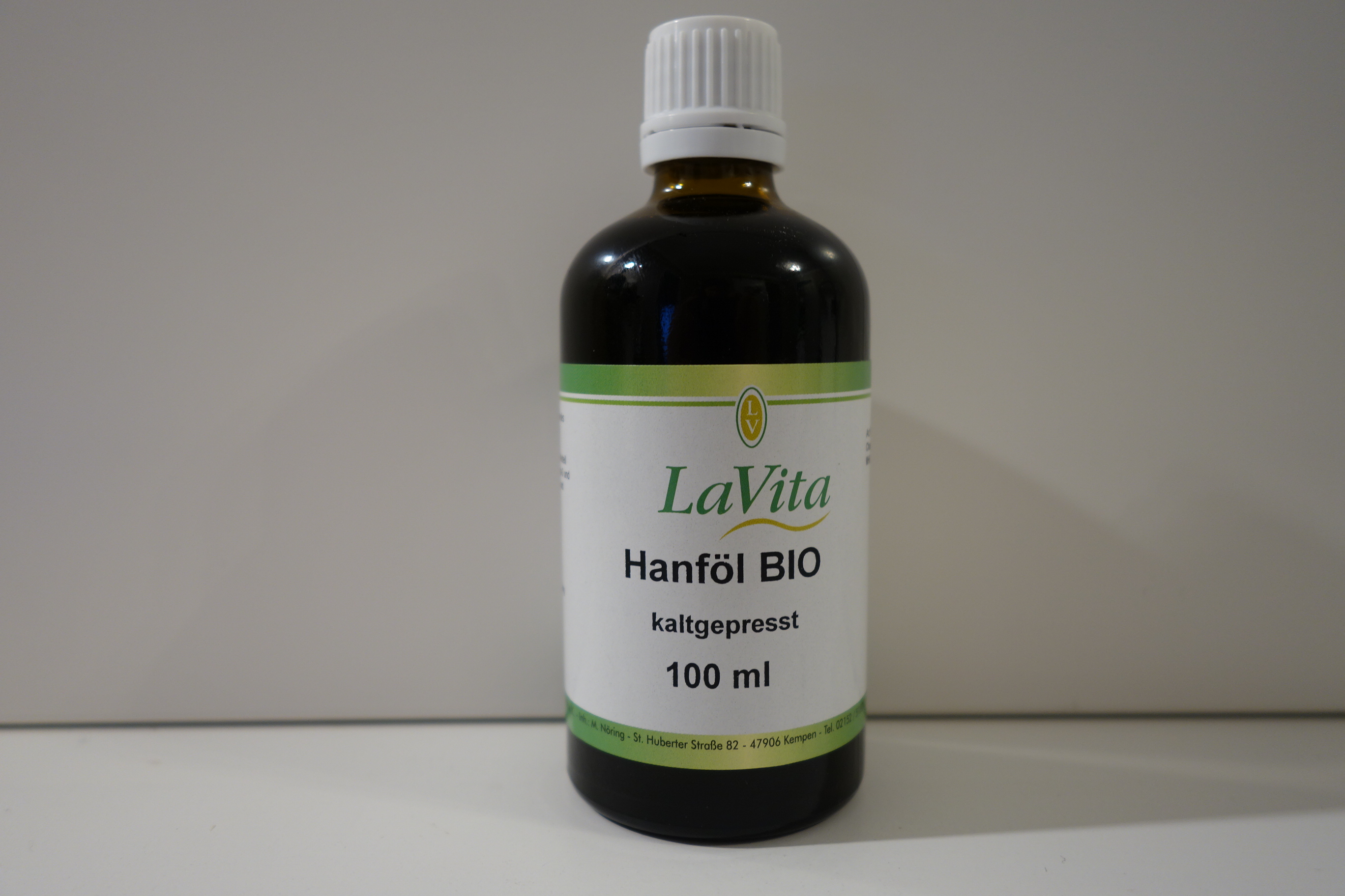 Hanföl BIO Kaltpressung 100ml LaVita