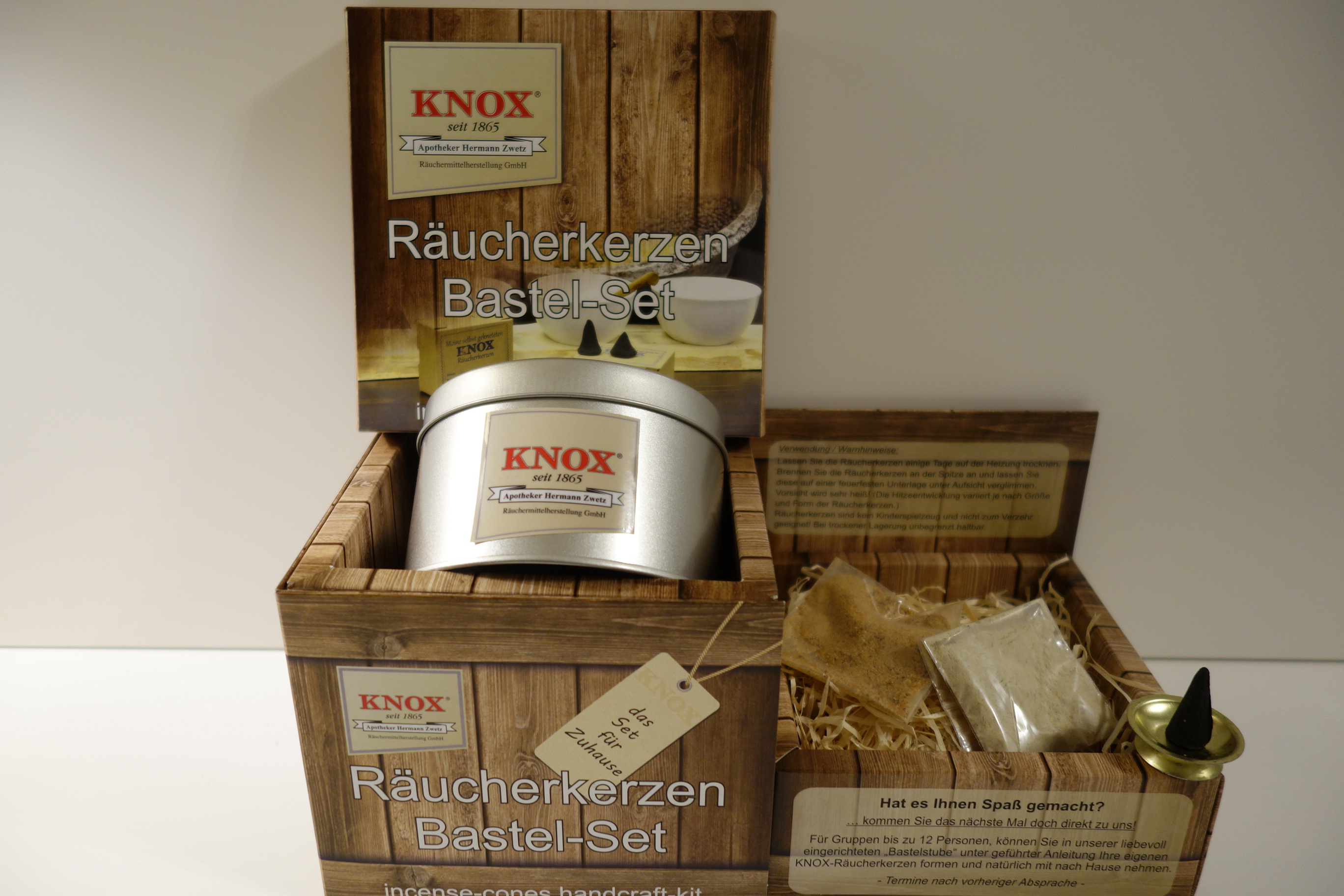 KNOX RÄUCHERKERZEN BASTEL-SET
